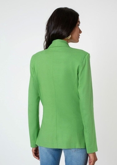 Blazer Linho Alfaiataria Solto Feminino - Amsterdam Closet
