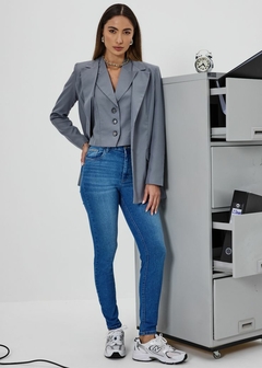 CALÇA RETA CROPPED - comprar online