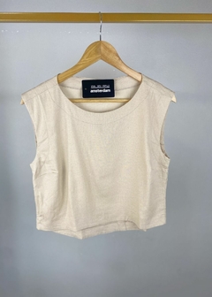 BLUSA LINHO CROPPED SOLTA na internet