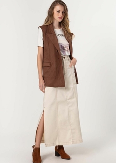SAIA JEANS MIDI CONFY FEMININA - comprar online