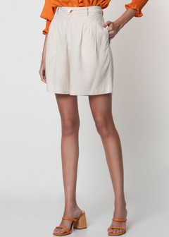 BERMUDA TALIA EM LINHO - comprar online