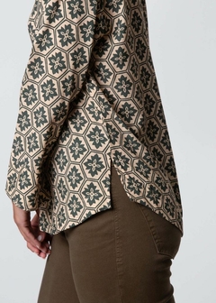 BLUSA VISCOSE MANGA 7/8 - comprar online