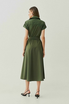 VESTIDO TECIDO MIDI FEMININO na internet
