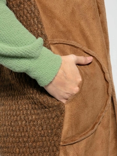 Colete Biamar Alongado com Pele Fake Feminino - comprar online