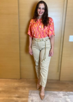 Calça Jeans Slouchy comfy Feminina - Amsterdam Closet