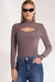 BLUSA MALHA CANELADA FEMININA