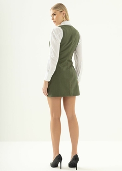 VESTIDO ALFAIATARIA CURTO FEMININO na internet