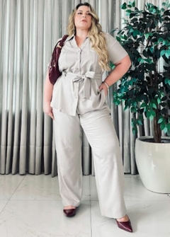 CAMISA ALFAIATRIA TWILL CASUAL FEMININA - Amsterdam Closet