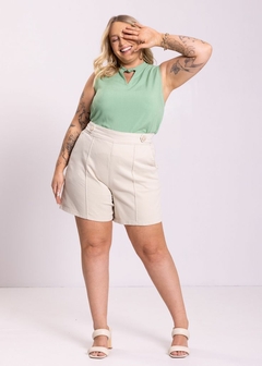 SHORTS SARJA BEGE - comprar online