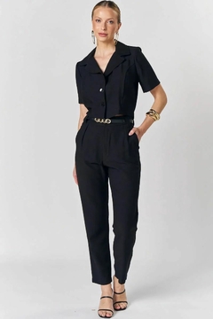 CALÇA VISCOSE CINTURA ALTA - loja online