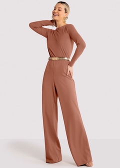 Calça Malha Wide Leg Casual Feminina - comprar online