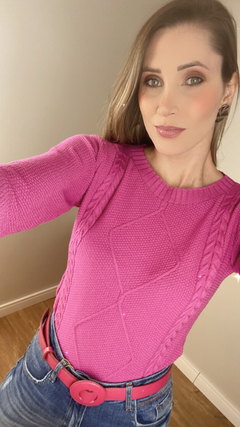 BLUSA TRICOT JUSTA FEMININA - comprar online