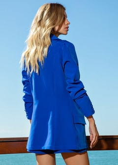 Blazer Alfaiataria Alongado Comfy feminino na internet