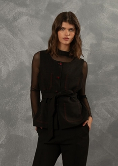 Blusa Tule Feminina Casual - loja online