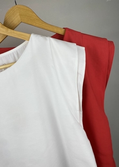 BLUSA VISCOSE MANGA COM BABADO - comprar online