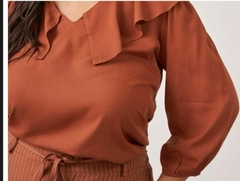 BLUSA TECIDO MANGA LONGA - loja online