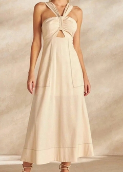VESTIDO LINHO FRENTE UNICA