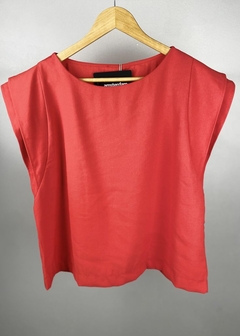 BLUSA VISCOSE MANGA COM BABADO - comprar online
