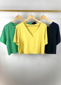 BLUSA MALHA DECOTE V na internet