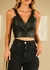 TOP CROPPED DE COURO - Amsterdam Closet