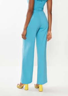 CALÇA EM ALFAIATARIA SOLTA WIDE LEG FEMININA - comprar online