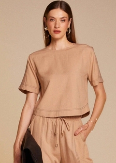 BLUSA BENDA EM LINHO - Amsterdam Closet