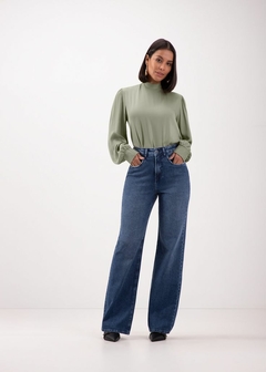 CALCA JEANS COM ELASTANO - comprar online