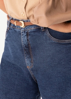 SHORTS JEANS FEMININO COM CINTO - comprar online