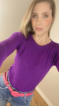 BLUSA TRICOT JUSTA FEMININA - comprar online