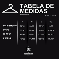 BLUSA MALHA DETALHE TRANSPASSADO FEMININA - Amsterdam Closet