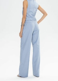 CALÇA ALFAIATARIA FEMININA AZUL
