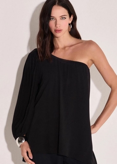 Imagem do BLUSA ASSIMÉTRICA EM CREPE FEMININA