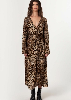 VESTIDO MIDI MANGA LONGA - loja online