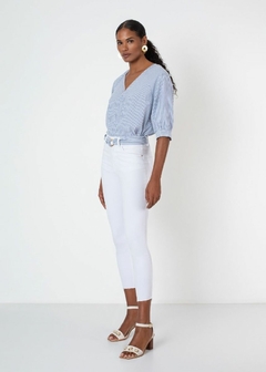 BLUSA TECIDO LISTRADA - loja online