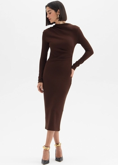VESTIDO JUSTO MIDI ML