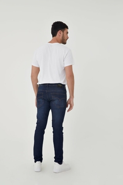 Imagem do CALÇA JEANS SKINNY MASCULINA AZUL ESCURO