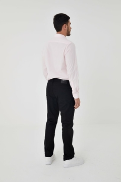 CALÇA JEANS SLIM MASCULINA PRETA - Amsterdam Closet