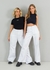 CALÇA JEANS COM ELASTANO RETA - Amsterdam Closet