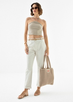 Calça Algodão Alfaiataria Comfy Feminina - comprar online