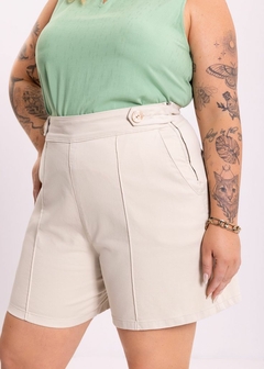 SHORTS SARJA BEGE - Amsterdam Closet