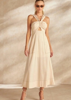 VESTIDO LINHO FRENTE UNICA