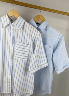 CAMISA MÀRCIA TECIDO MANGA CURTA - Amsterdam Closet