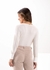 Blusa Malha Comfy Manga Longa Feminina na internet