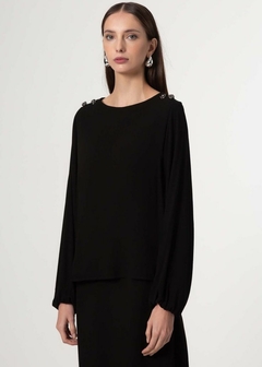 CONJUNTO BLUSA E SAIA EM VISCOSE FEMININO - Amsterdam Closet