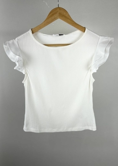Blusa Malha Canelada Confy Feminina