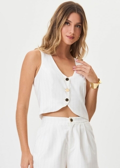 COLETE AYLA VISCOSE CROPPED - comprar online