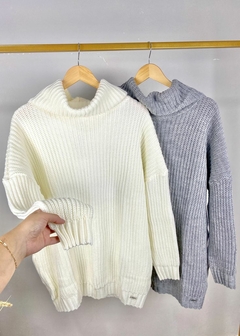 Blusa Tricot Solta Comfy Inverno Feminina na internet