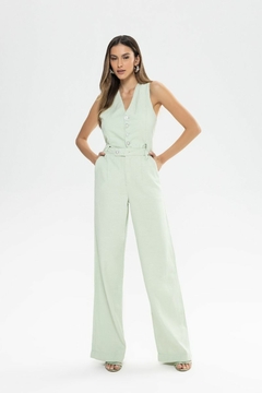 CALÇA SARJA FEMININA WIDE LEG - comprar online