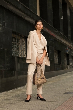 BLAZER EM ALFAIATARIA FORRADO FEMININO - loja online