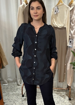 Camisa Viscose Alongada casual Feminina - comprar online